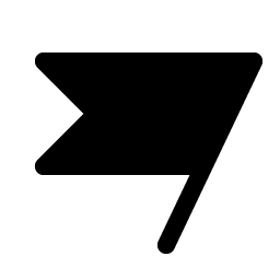 Flag Banner Fill Smiley – Icons