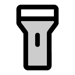 Flashlight Duotone Smiley – Icons