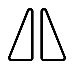 Flip Horizontal Thin Smiley – Icons