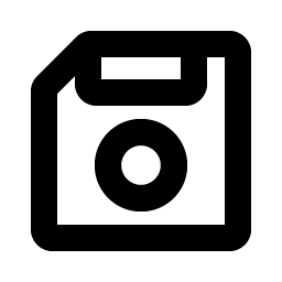 Floppy Disk Back Bold Smiley – Icons