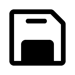 Floppy Disk Fill Smiley – Icons