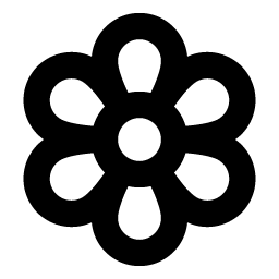 Flower Bold Smiley – Icons