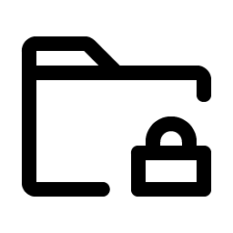Folder Lock Smiley – Icons