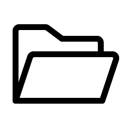 Folder Open Light Smiley – Icons