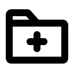 Folder Plus Bold Smiley – Icons