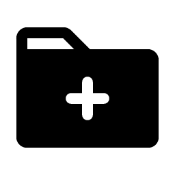 Folder Plus Fill Smiley – Icons