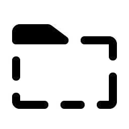 Folder Simple Dashed Fill Smiley – Icons