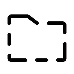 Folder Simple Dashed Light Smiley – Icons