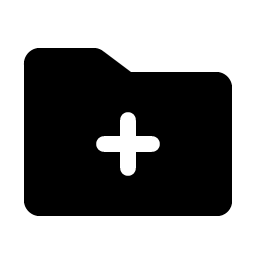 Folder Simple Plus Fill Smiley – Icons