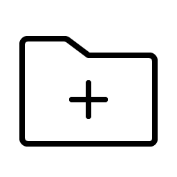 Folder Simple Plus Thin Smiley – Icons