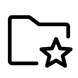 Folder Simple Star Light Smiley – Icons