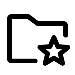 Folder Simple Star Smiley – Icons