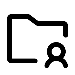 Folder Simple User Smiley – Icons