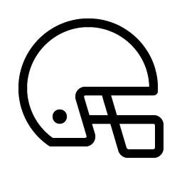 Football Helmet Light Smiley – Icons
