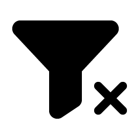 Funnel X Fill Smiley – Icons