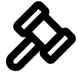 Gavel Bold Smiley – Icons