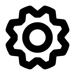 Gear Bold Smiley – Icons