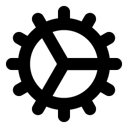 Gear Fine Bold Smiley – Icons