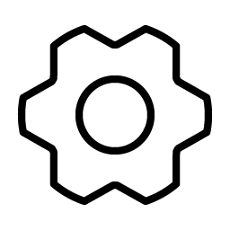 Gear Six Thin Smiley – Icons