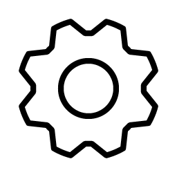 Gear Thin Smiley – Icons