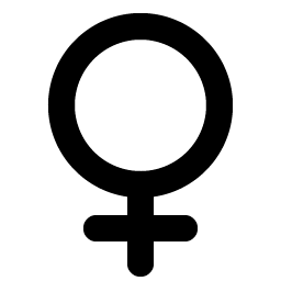 Gender Female Bold Smiley – Icons