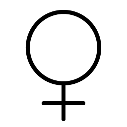 Gender Female Thin Smiley – Icons