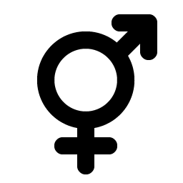 Gender Intersex Bold Smiley – Icons