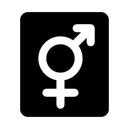 Gender Intersex Fill Smiley – Icons