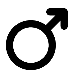 Gender Male Bold Smiley – Icons