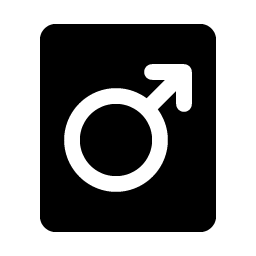 Gender Male Fill Smiley – Icons