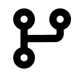 Git Branch Bold Smiley – Icons