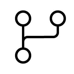 Git Branch Thin Smiley – Icons