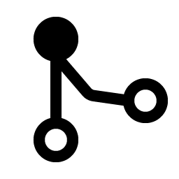 Git Merge Fill Smiley – Icons