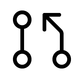 Git Pull Request Light Smiley – Icons