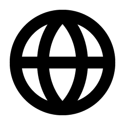 Globe Simple Bold Smiley – Icons