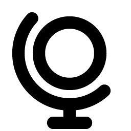 Globe Stand Bold Smiley – Icons