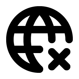 Globe X Bold Smiley – Icons