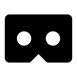 Google Cardboard Logo Fill Smiley – Icons