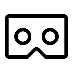 Google Cardboard Logo Light Smiley – Icons