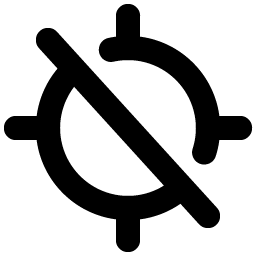 Gps Slash Bold Smiley – Icons