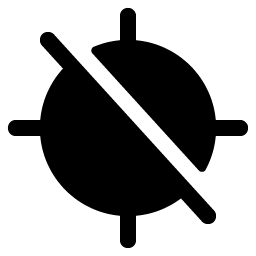 Gps Slash Fill Smiley – Icons