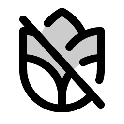 Grains Slash Duotone Smiley – Icons