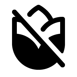 Grains Slash Fill Smiley – Icons