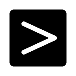 Greater Than Fill Smiley – Icons