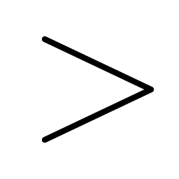 Greater Than Thin Smiley – Icons