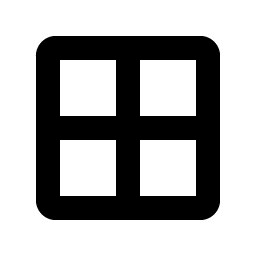 Grid Four Bold Smiley – Icons