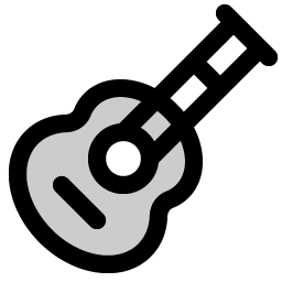 Guitar Duotone Smiley – Icons