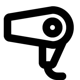 Hair Dryer Bold Smiley – Icons