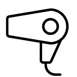 Hair Dryer Thin Smiley – Icons