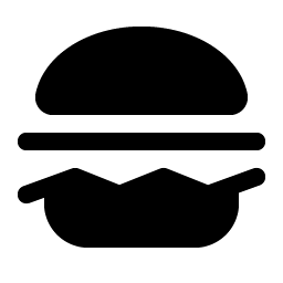 Hamburger Fill Smiley – Icons